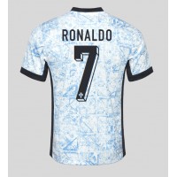 Camiseta Portugal Cristiano Ronaldo #7 Visitante Equipación Eurocopa 2024 manga corta